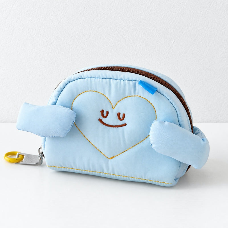 CouldNook Smiling Jewelry Organizer Pouch - Heart and Arms