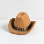 Hat Ring Box - Bow Band and Cowboy Shapes