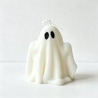 CouldNook Ghost‑Shaped Halloween Scented Candle‑Cute Spooky Table Decor