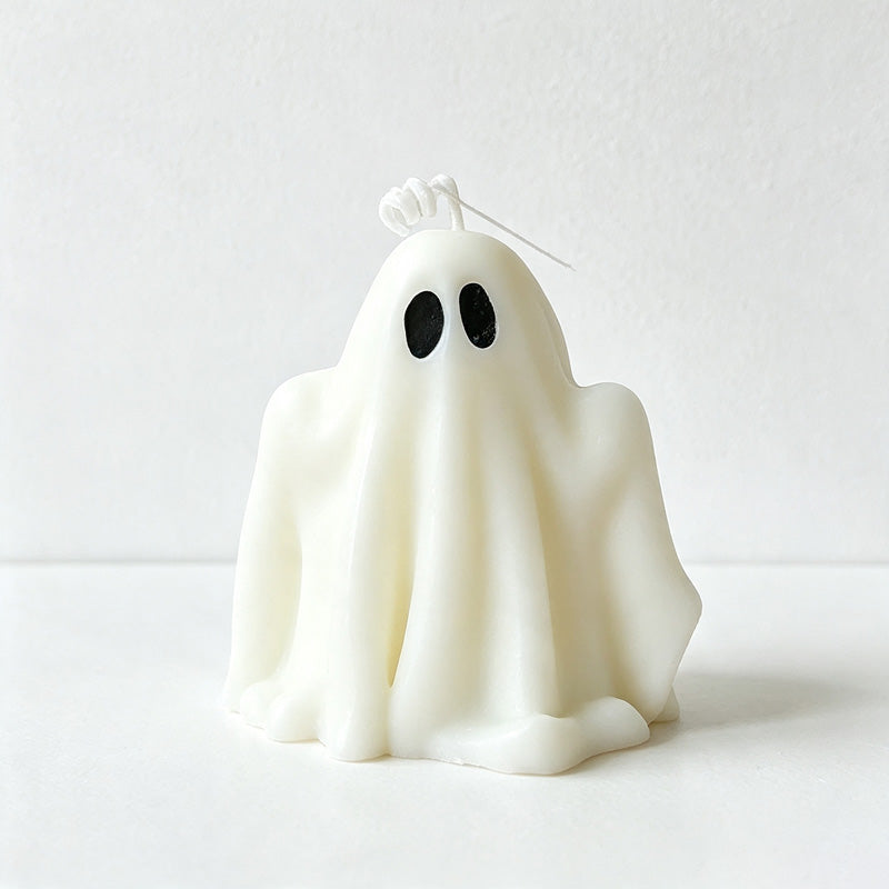 CouldNook Ghost‑Shaped Halloween Scented Candle‑Cute Spooky Table Decor