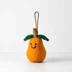 CouldNook Felt Fruit Car Charm - Wool Rearview Pendant