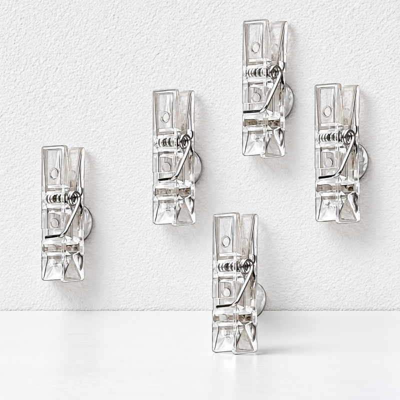 CouldNook Clear Push Pin Clip - Seven Display Attachment Options