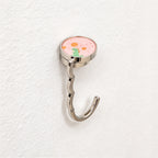 CouldNook Decorative Tabletop Bag Hook - Round Top and Curved Arm