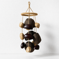 CouldNook Natural Seed Shell Wind Chime - Organic Pendant