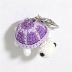 CouldNook Yarn Turtle Doll Keychain - Six Shell Colors
