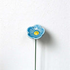 CouldNook Ceramic Flower Garden Stake - Bee Watering Styles