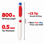 CouldNook Short Gel Pen - Color Blocks and Tomato Farm Motifs
