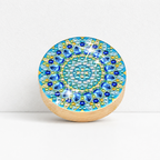 CouldNook Fake Wooden Diamond Bottle Opener - Magnetic Coaster Tool