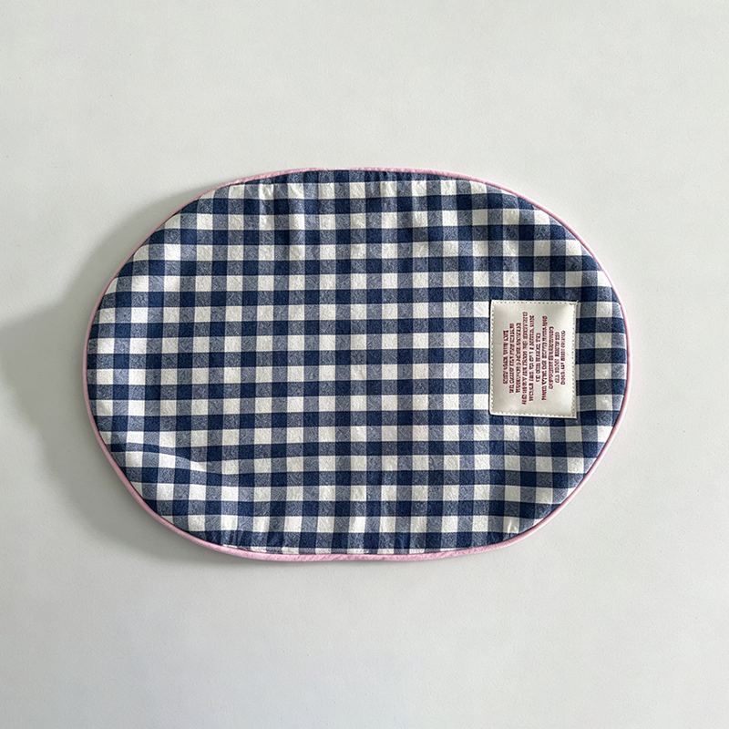 CouldNook Checked Table Placemat - Dining Table Accent