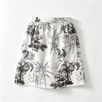 CouldNook Monochrome Toile Apron - Dramatic Ruffle Kitchen Panel