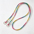 CouldNook Rhinestones Set Long Phone Lanyard with Rounded Bead Sections