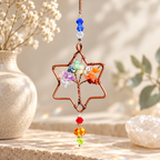 Tree of Life Hanging Glass Suncatcher