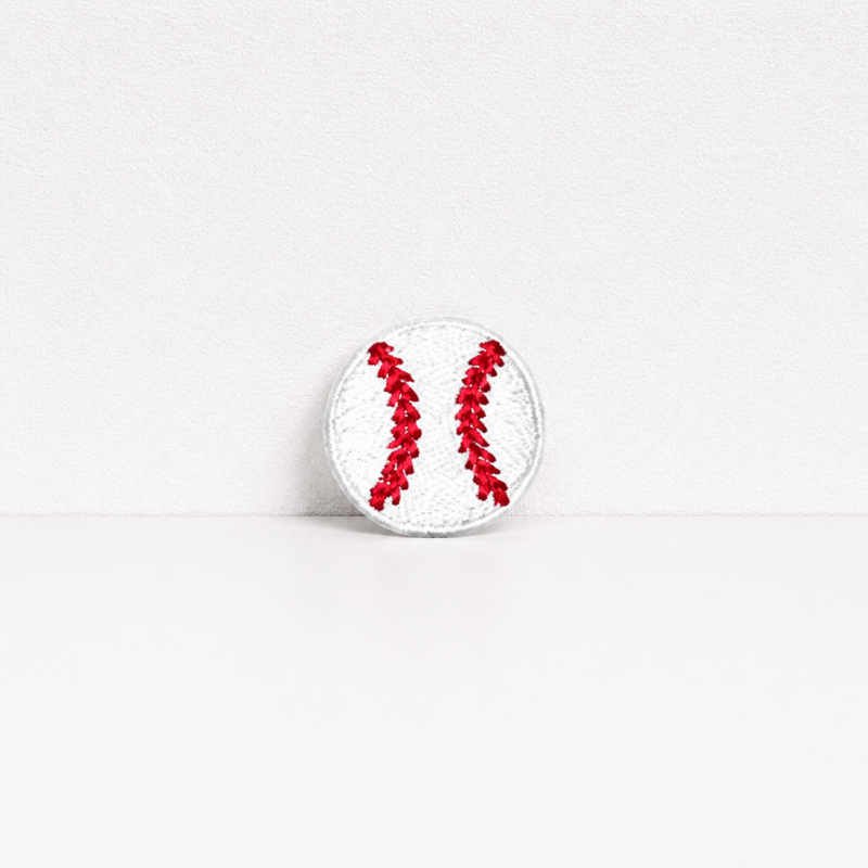 CouldNook Sports Embroidered Patch - Ball and Game Motif Options