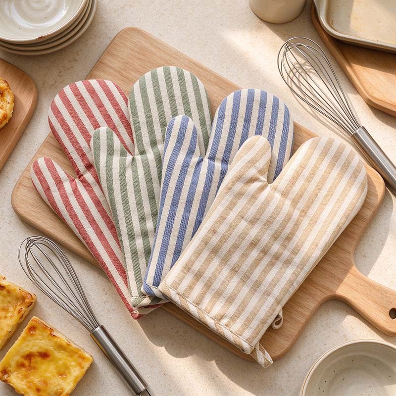 CouldNook Striped Oven Mitt - Bound Cuff