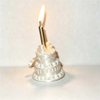 CouldNook Cake Ring Candle Holder - Miniature Tiers And Adjustable Band