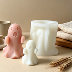 CouldNook Halloween Ghost Mold‑Silicone Candle Making Mold