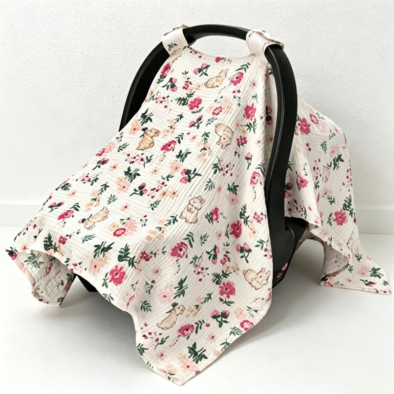 CouldNook Gauze Nursing Cover - Nine Printed and Solid Options