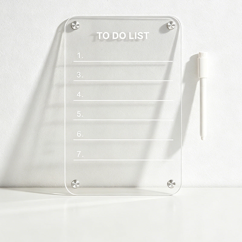 CouldNook Magnetic Erasable Fridge Planner Board - Rewritable Refrigerator Planner