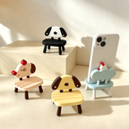 CouldNook Cute Cartoon Chair Phone Holder - Desktop Viewing Stand