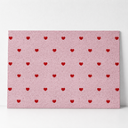 CouldNook Heart Print Entrance Mat - Five Color Choices