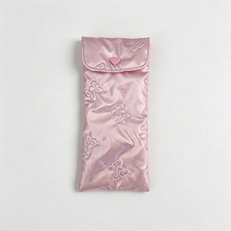 CouldNook Quilted Slim Sleeve Glasses Case - Everyday Display Detail