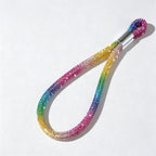 CouldNook Rhinestones Set Phone Strap with Square RhinestonesAccents