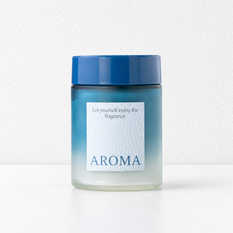 CouldNook Fragrance Gel Jar - Gradient Glass Container