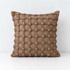 CouldNook Textured Cushion - Striped Ribbed And Raised Check Design Choices