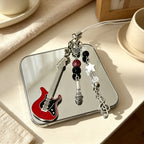 CouldNook Guitar and Microphone Beaded Phone Charm - Music Motifs