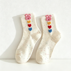 CouldNook Cozy Animal Motif Crew Socks - Everyday Footwear Accent