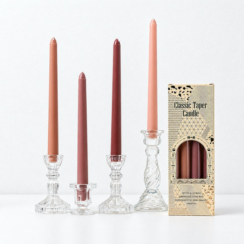 CouldNook Taper Candle - Slim Colorful Dinner Accent Accent
