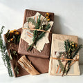 CouldNook DIY Vintage Gift Wrapping Kit - Aesthetic Paper & Accessories Set