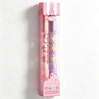 CouldNook Beaded Gel Pen Set - Snack Motifs Inside Transparent Barrels
