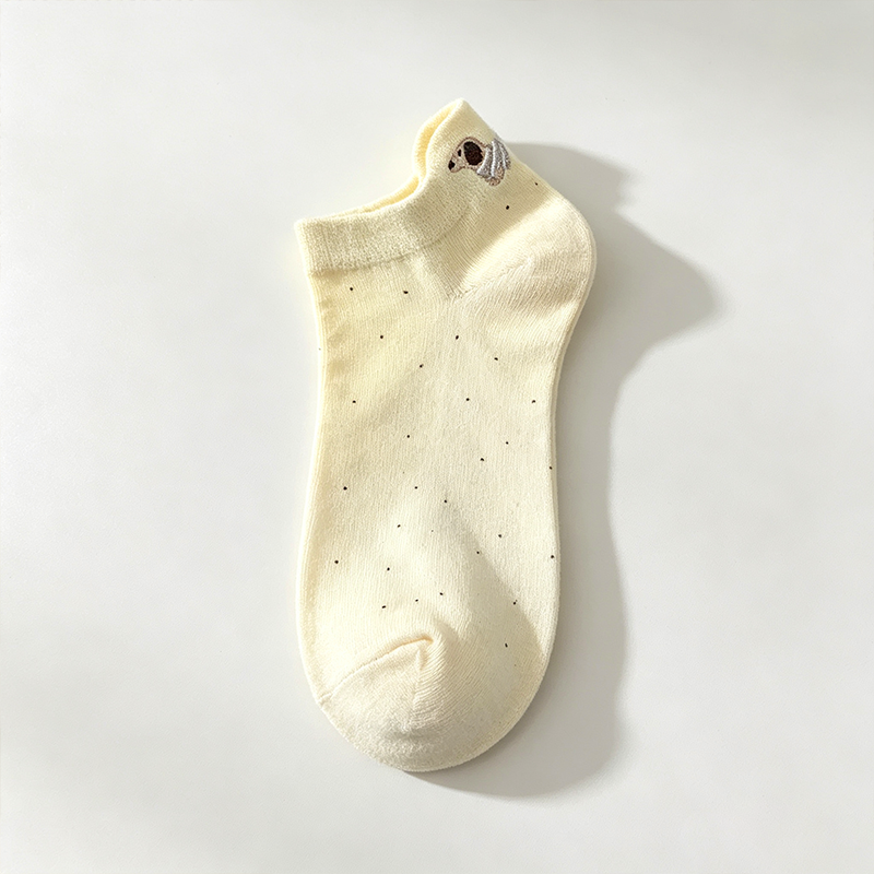 CouldNook Soft Bear Tab Ankle Socks - Everyday Footwear Accent