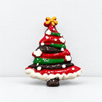 CouldNook Christmas Tree Magnet - Layered Holiday Sign Accent