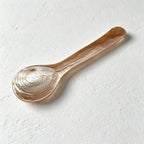 CouldNook Pearly Shell Mini Spoon - Patterned Surface Character