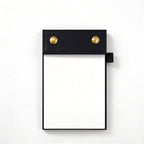 CouldNook Tear-Off Notepad - Twin Top Fasteners and Side Pen Loop