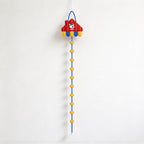 CouldNook Doll Display Hanger - Felt Topper and Heart-Decorated Cord