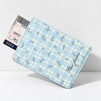 CouldNook Patterned Passport Cover - Floral Prints and Bow Details for Travel