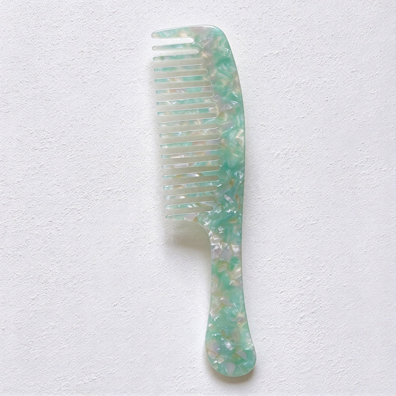 CouldNook Acetate Handle Comb - Marbled and Spotted Patterns
