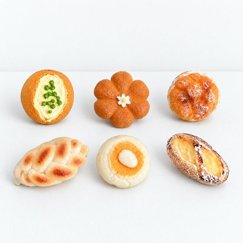 CouldNook Mini Bread Assortment Magnet - Bakery Mix Pack