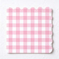 Pink Gingham Napkin