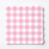 Pink Gingham Napkin