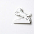 CouldNook Dog Door Stop - Raised Paws Wedge