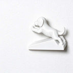 CouldNook Dog Door Stop - Raised Paws Wedge