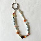 CouldNook Citrus Bead Phone Charm with Tab - Loop Cord Attachment