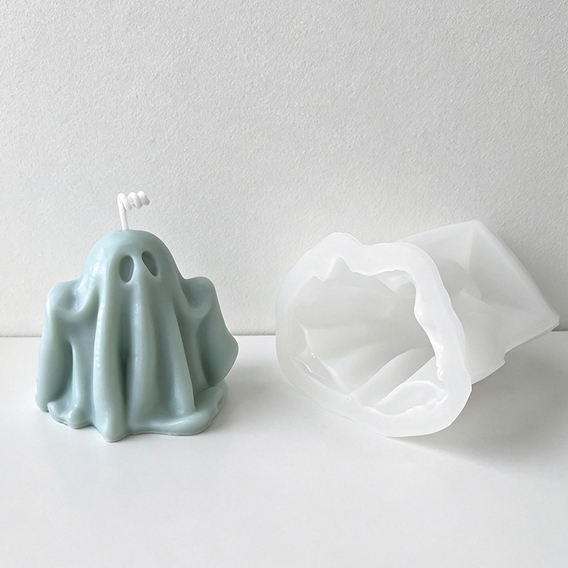 CouldNook Draped Ghost Silicone Mold - Seasonal Candle Form