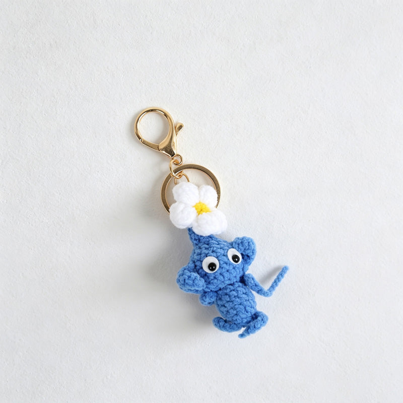 CouldNook Yarn Sprout Character Keychain - Three Attachment Styles