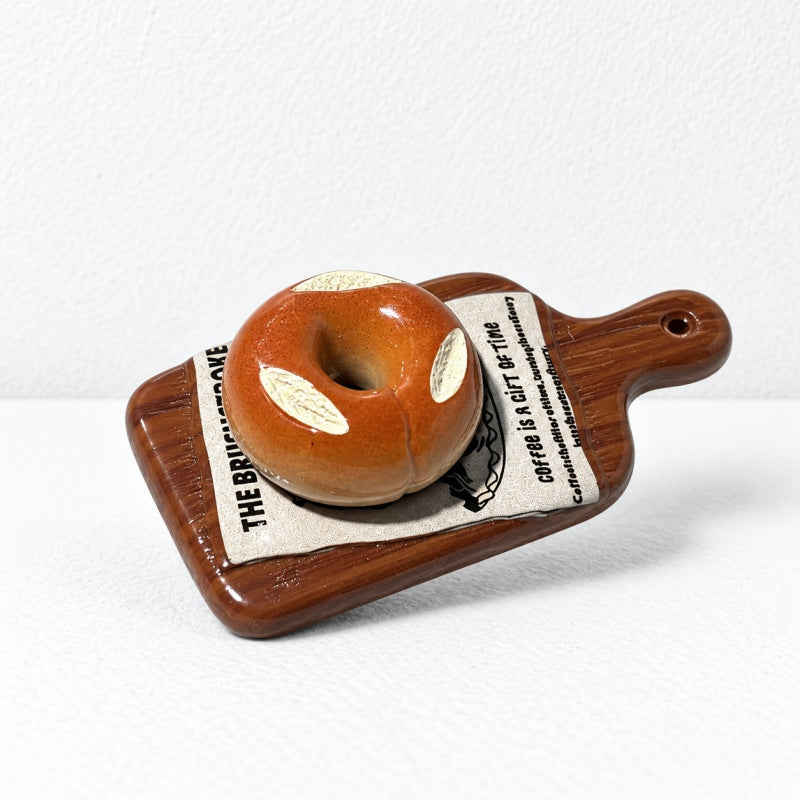 CouldNook Pretzel Pastry Magnet - Mini Serving Board Shape