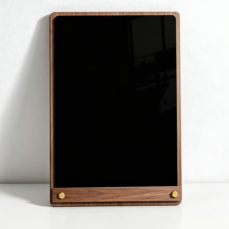 CouldNook Freestanding Wooden Frame Mini Chalkboard - Rewritable Tabletop